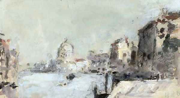 The Grand Canal, Venice 2 Oil Painting by Hercules Brabazon Brabazon