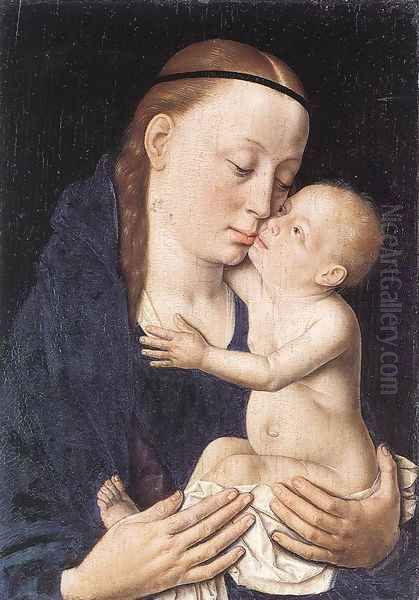 Virgin and Child Oil Painting by Dieric the Elder Bouts