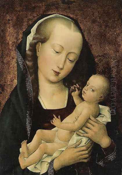 Madonna with Child Oil Painting by Dieric the Elder Bouts