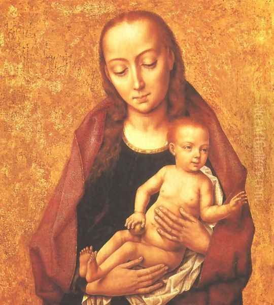 Virgin and Child 2 Oil Painting by Dieric the Elder Bouts