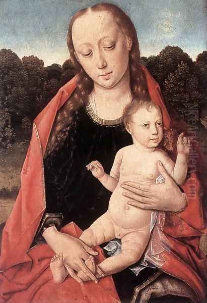 The Virgin and Child Oil Painting by Dieric the Elder Bouts