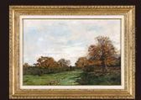 Landscape Oil Painting by Edmond Charles Jos. Yon