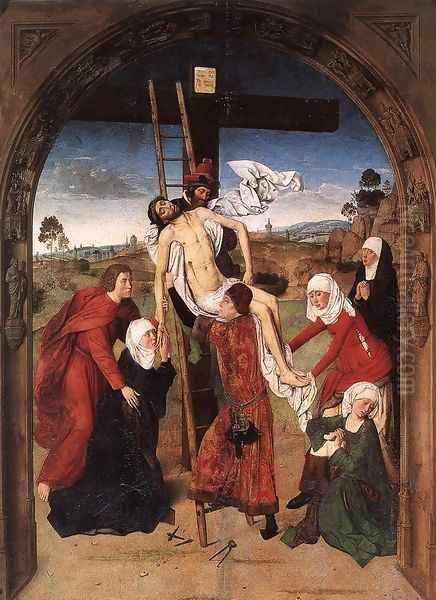 Passion Altarpiece (central) Oil Painting by Dieric the Elder Bouts