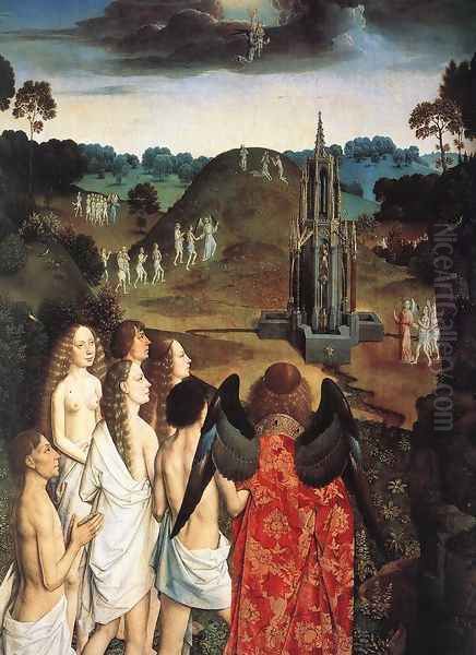 The Way to Paradise Oil Painting by Dieric the Elder Bouts