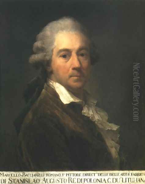 Self-portrait Oil Painting by Marcello Bacciarelli