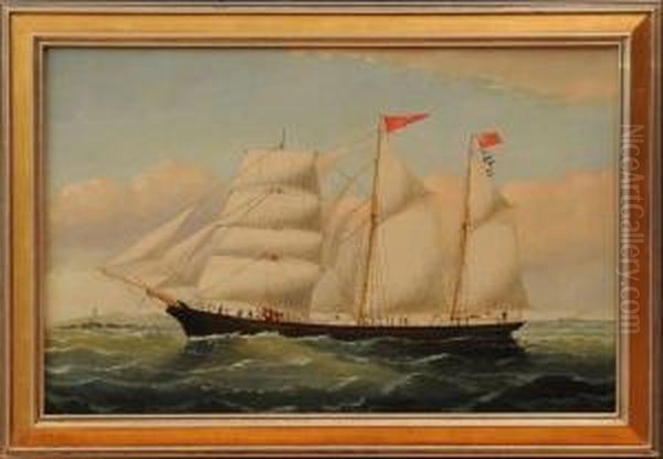 Jane Kilgour - Capt. E. Rosevear Oil Painting by William Howard Yorke