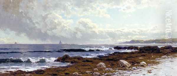 Along the Coast Oil Painting by Alfred Thompson Bricher