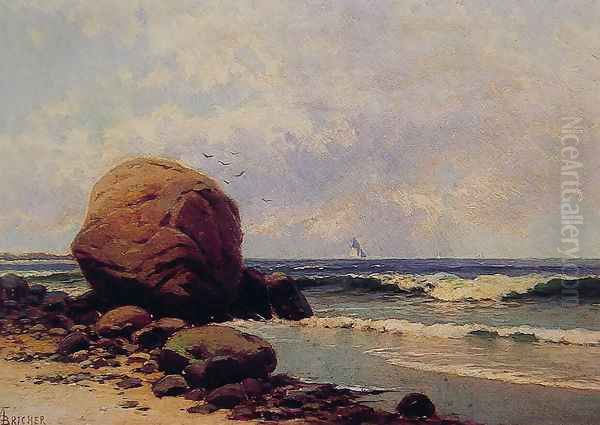 Seascape Oil Painting by Alfred Thompson Bricher