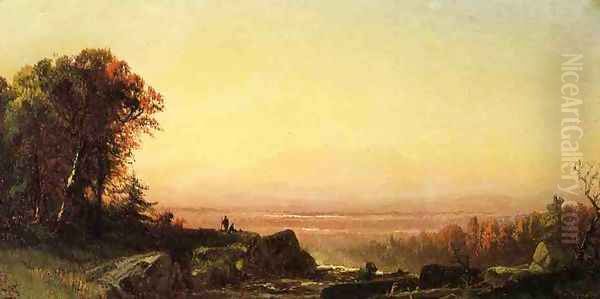 The Look-Out Point Oil Painting by Alfred Thompson Bricher