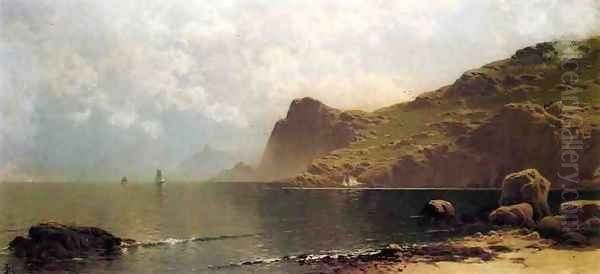 Mist Rising off the Coast Oil Painting by Alfred Thompson Bricher