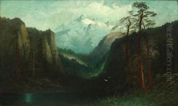 Rockies Oil Painting by Harvey Otis Young