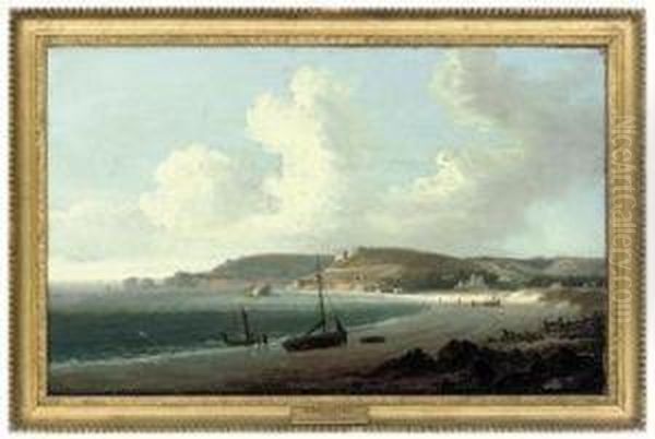 St Brelade's Bay, Jersey Oil Painting by John Young