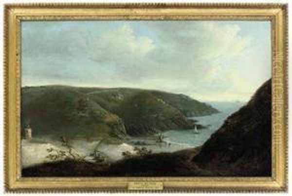 Greve De Lecq, Jersey Oil Painting by John Young