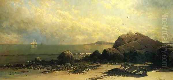 Low Tide II Oil Painting by Alfred Thompson Bricher