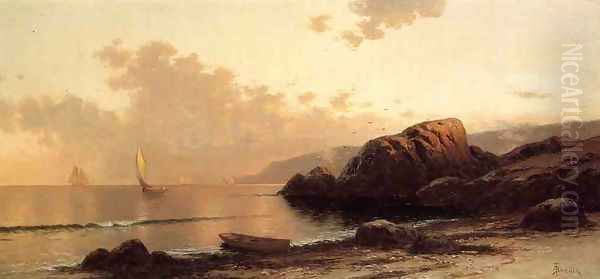 Headlands Oil Painting by Alfred Thompson Bricher