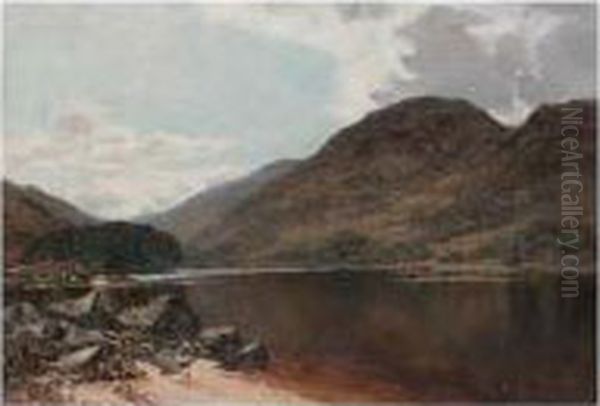 Loch Eck Oil Painting by William B. Young