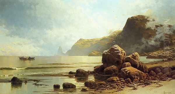 Low Tide, Southhead, Grand Manan Island Oil Painting by Alfred Thompson Bricher