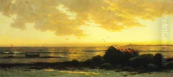 Seascape I Oil Painting by Alfred Thompson Bricher