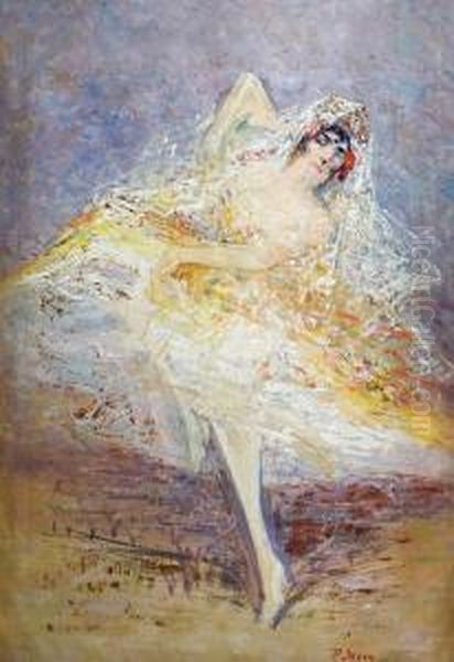 The Dancer Oil Painting by Pere Ysern Y Alie