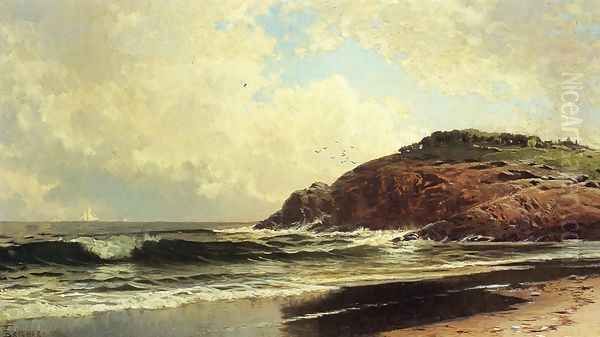 Light Winds Oil Painting by Alfred Thompson Bricher