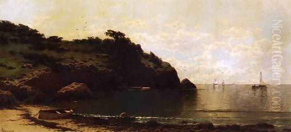 Coastal View I Oil Painting by Alfred Thompson Bricher