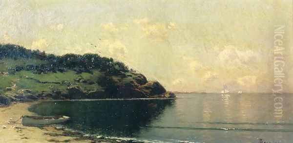 Coast Landscape Oil Painting by Alfred Thompson Bricher