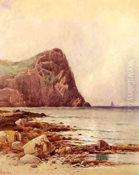 Rocky Coast Oil Painting by Alfred Thompson Bricher