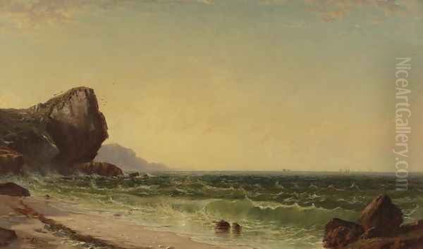 Rocky Coast 2 Oil Painting by Alfred Thompson Bricher