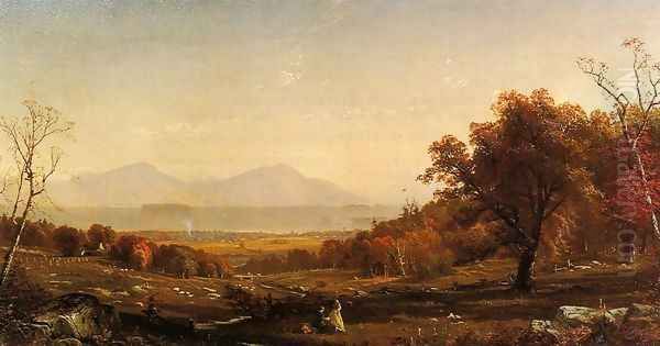 Lake George from Bolton Oil Painting by Alfred Thompson Bricher