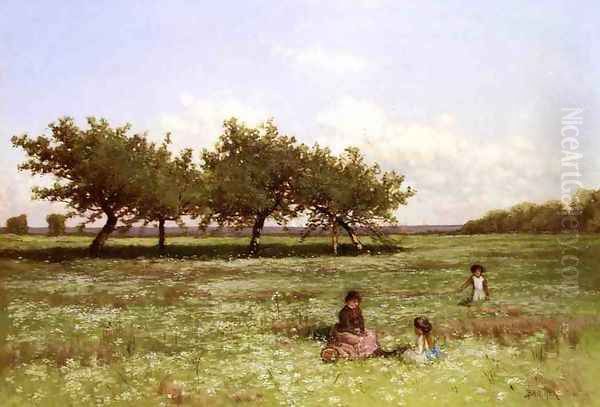 Summer Afternoon, Long Island Oil Painting by Alfred Thompson Bricher