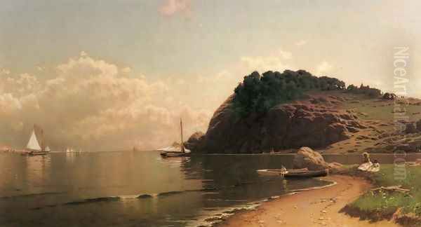 Coastal Scene II Oil Painting by Alfred Thompson Bricher