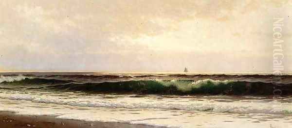 Morning, Salisbury Beach Oil Painting by Alfred Thompson Bricher