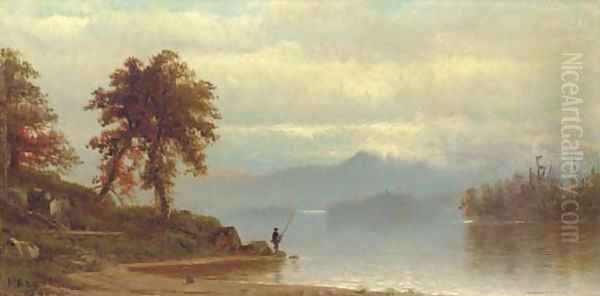 Lake George from Bolton 2 Oil Painting by Alfred Thompson Bricher