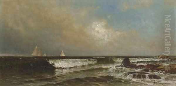 Incoming Tide, Narragansett Oil Painting by Alfred Thompson Bricher