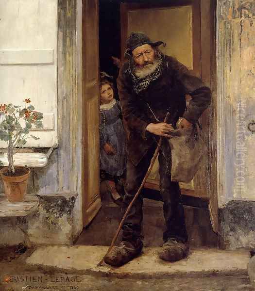 Le Mendiant Oil Painting by Jules Bastien-Lepage