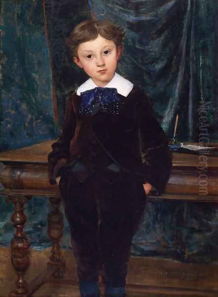 The Little Lord Oil Painting by Jules Bastien-Lepage