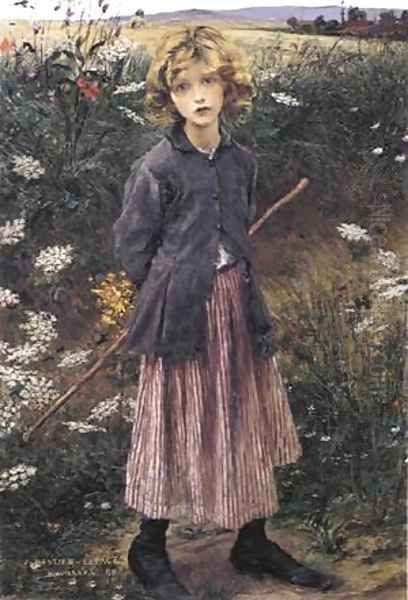 Bastian Lepage Oil Painting by Jules Bastien-Lepage