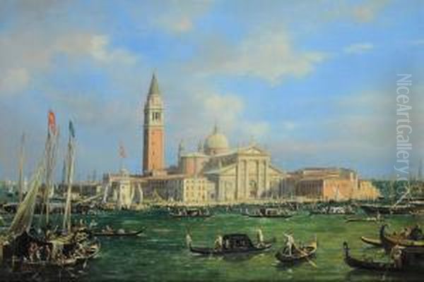 Veduta Di Venezia Oil Painting by Francesco Zanin