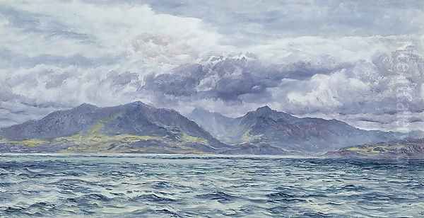 Isle of Arran, 7th August 1883 Oil Painting by John Edward Brett