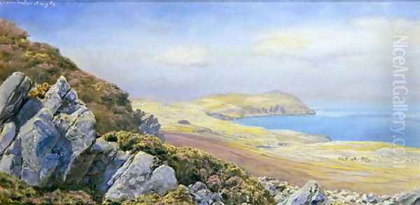 Carn Englyn, 1882 Oil Painting by John Edward Brett