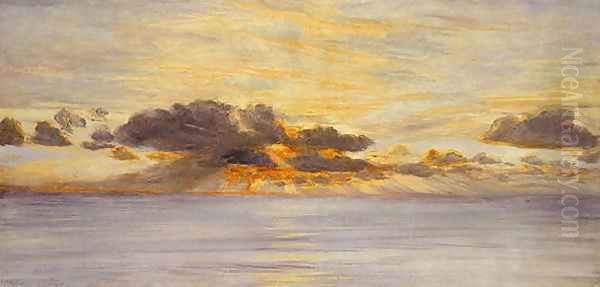 Sunset by John Edward Brett