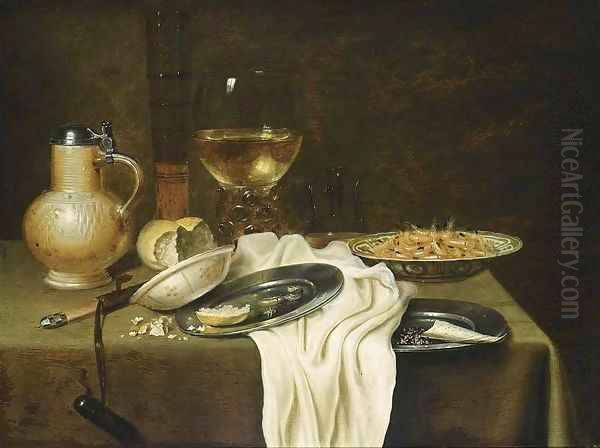 Still-Life Oil Painting by Maerten Boelema De Stomme