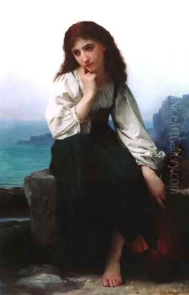 Garde Oil Painting by Elizabeth Jane Gardner Bouguereau