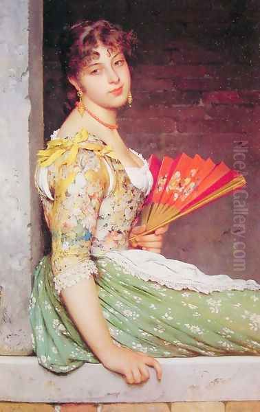 Daydreaming Oil Painting by Eugene de Blaas