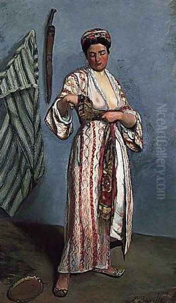 Woman in Moorish Costume Oil Painting by Frederic Bazille