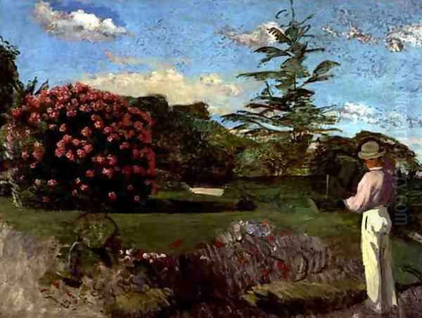 The Little Gardener, c.1866-67 Oil Painting by Frederic Bazille