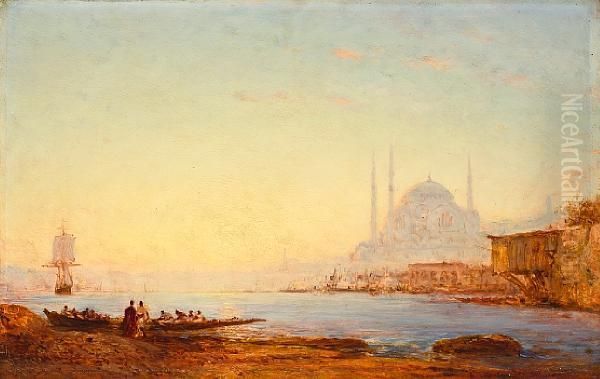 Constantinople, Le Bosphore by Felix Ziem