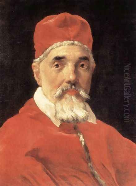 Pope Urban VIII 1632 Oil Painting by Gian Lorenzo Bernini