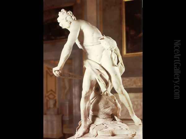 David Oil Painting by Gian Lorenzo Bernini