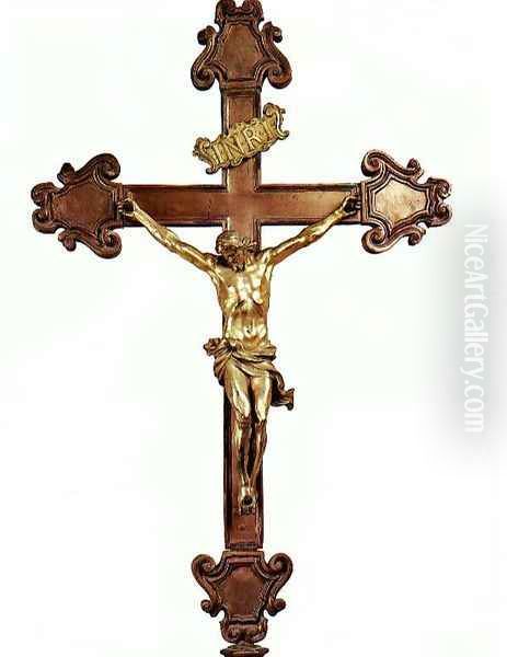 Altar Cross Oil Painting by Gian Lorenzo Bernini